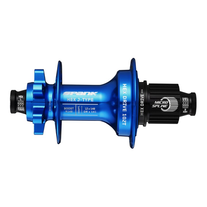 Moyeu arrière Spank HEX J-Type Boost R148 HG, 102T, 32H
