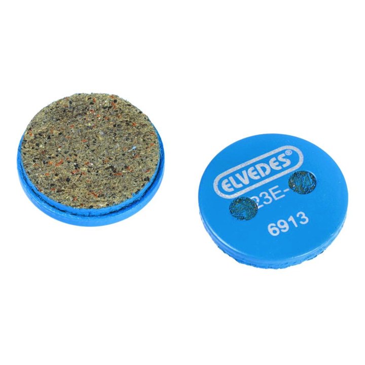 Paire de plaquettes de frein organic Elvedes pour Clarks CMD-5, CMD-6, CMD-7, CMD-12