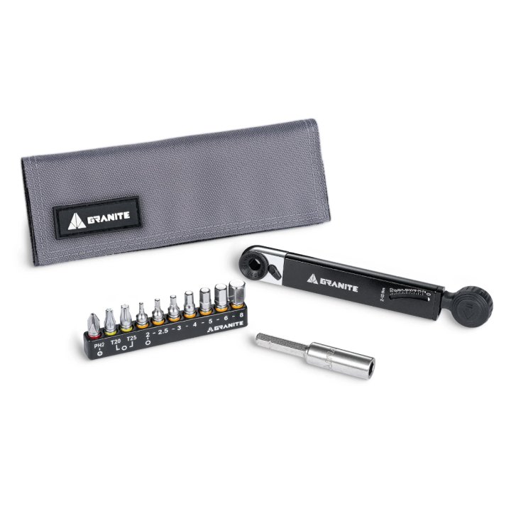 Pochette multi-outils à cliquets dynamométrique Granite RocknRoll TQ