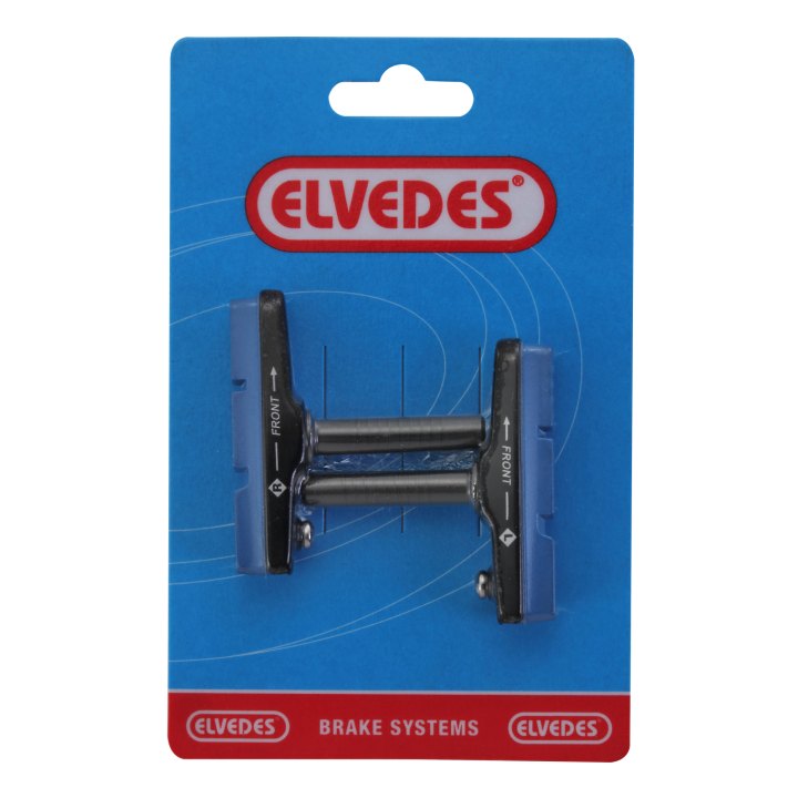 Paire de porte patin cantilever 55mm aluminium Elvedes