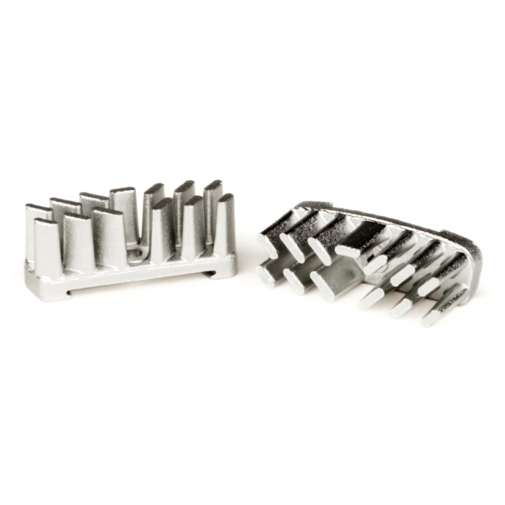 Paire de radiateurs aluminium Elvedes pour plaquettes de frein Aerostream