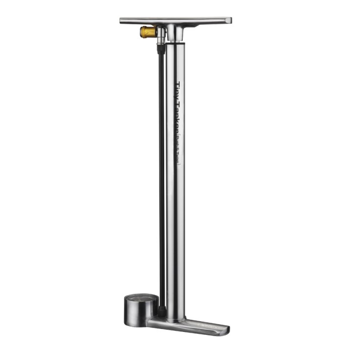 Pompe à pied Birzman Maha Helix Tiny Tanker 220PSI 15bar silver