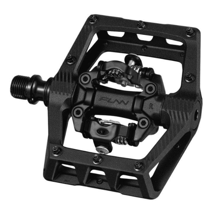 Pédales Funn Ripper V2, 2 côtés SPD noir