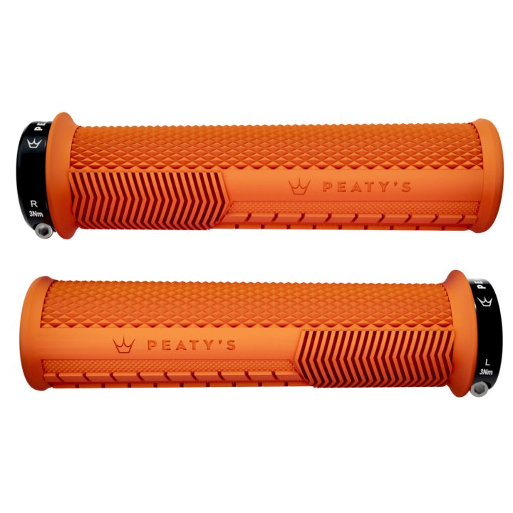 Poignées Peaty's Monarch Knurl fin (30-32mm) Supersoft