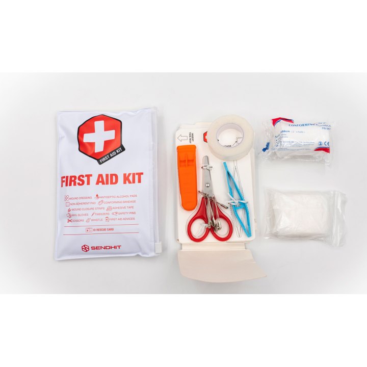 Pochette de premiers secours spécifique Sendhit pour MTB
