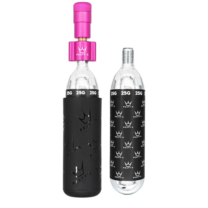 Pompe / gonfleur CO2 Holeshot Peaty's - MTB (25g) - Punch