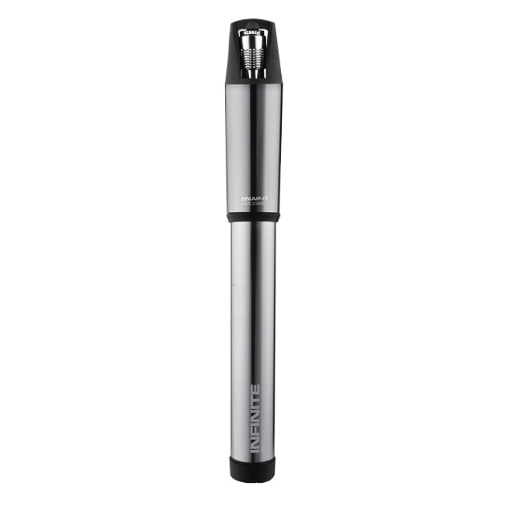 Pompe à main Birzman Infinite MTB CO2 90PSI argent