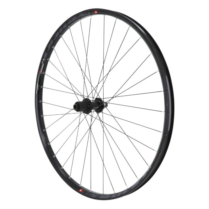 Roue VTT Disque 29" Trucky 30 Tubeless Ready Arrière Centerlock Noir Moyeu Shimano Tc500 11-10V Axe Traversant 12-142 Jante 30C 32 Rayons
