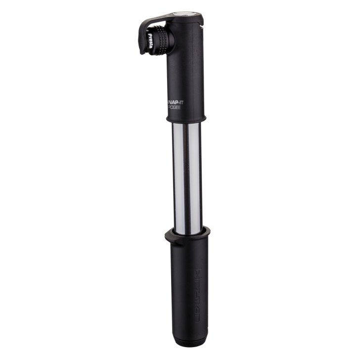 Pompe à main Birzman Scope Apogee 120PSI argent