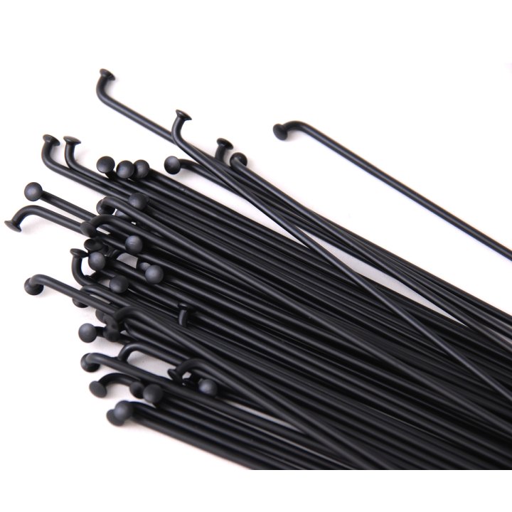 Rayons 254mm, Dartmoor Sandvik steel, noir oxidized, 36 pcs.