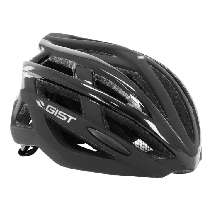 Casque Vélo Adulte Gist Route Planet Noir In-Mold Taille 52-58 Réglage Molette 212 G