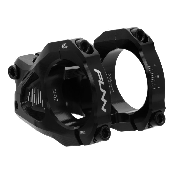 Potence Funn Equalizer 35, lg 35mm / dia. 35mm, Rise 0, noir