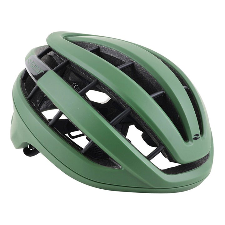 Casque Vélo Adulte Gist Route Rapido Vert Mat Taille 56-62 Réglage Molette 255 G (Compatible VTT - Gravel)