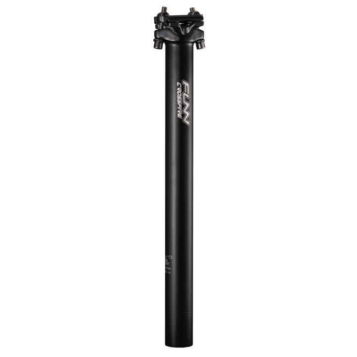 Tige de selle Funn Crossfire dia. 31.6mm / Lg 400mm, noir