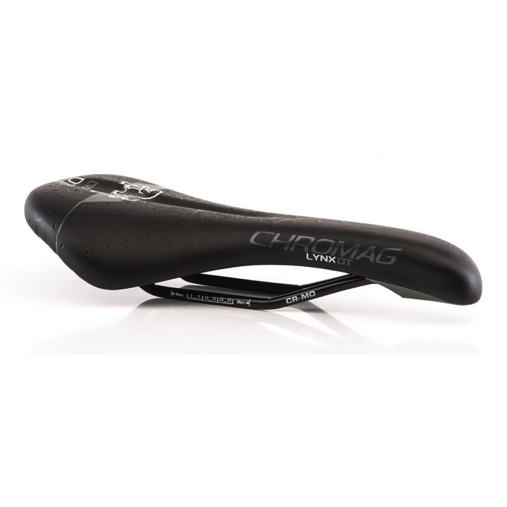 Selle Chromag Lynx DT noir/gris Synthetic top chromo rails