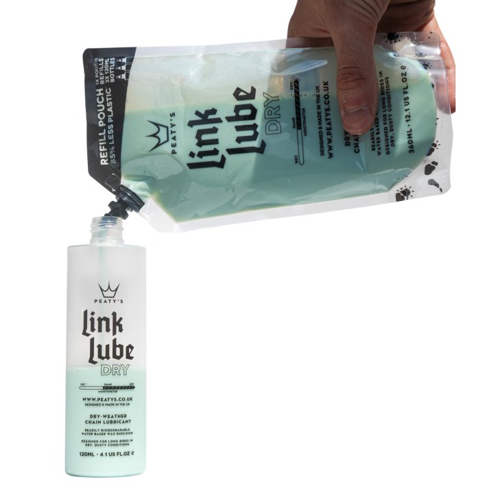 Recharge lubrifiant Peaty's Link Lube condition sec 360ml