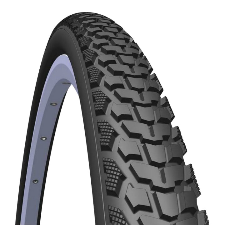 Pneu VTC Cross 700 X 40 Rubena Gripper Noir Tr (42-622) - Ideal Pour Chemin