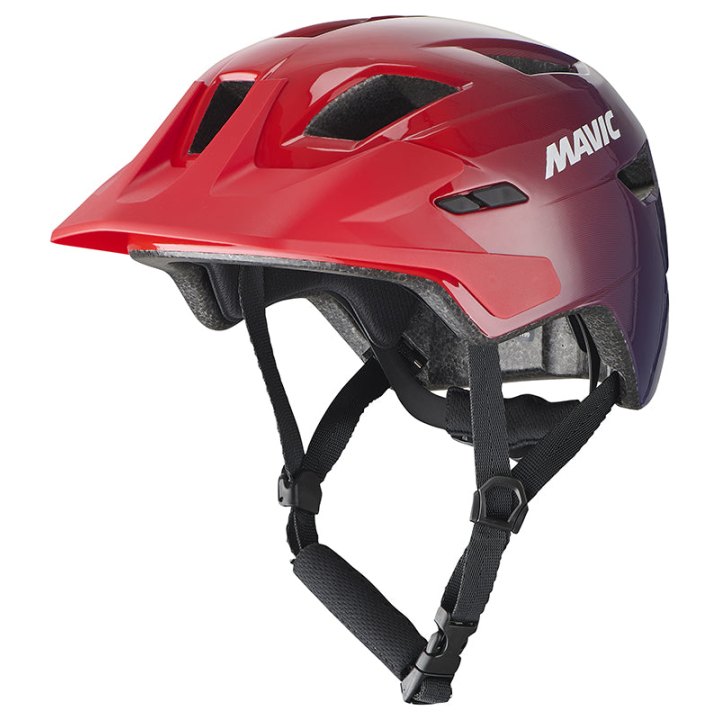 Casque Vélo Junior Mavic Urbain-City Explorer Red In-Mold Taille 51-56 Réglage Molette Ergohold 320 G
