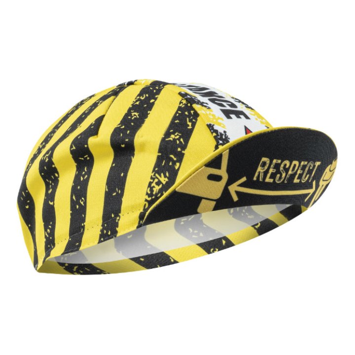 Casquette Gist Style Respect Deco Noir-Jaune