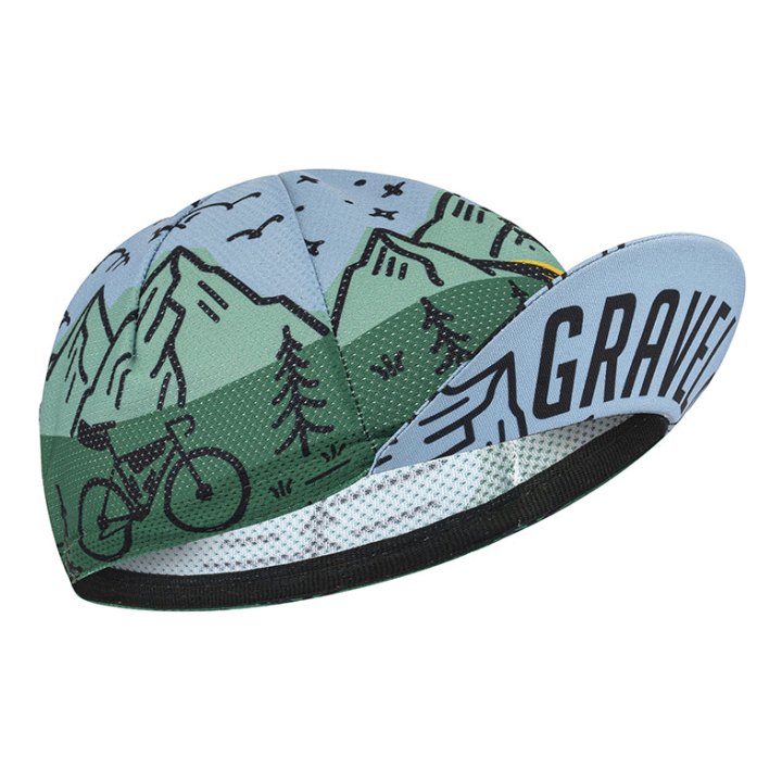 Casquette Gist Summer Gravel Bleu-Vert Deco Montagne