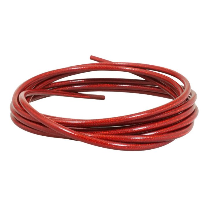 Durite Frein Disque Brakco Type Aviation Universel Renforcé Compatible Shimano Sram Magura Et Autres Frein Rouge 3M - Gaine Hydraulique -