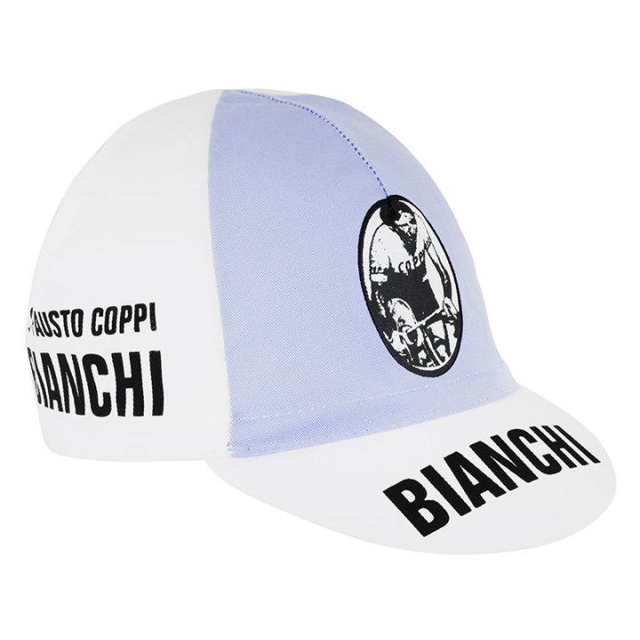 Casquette Vintage Bianchi Coppi Bleu-Blanc