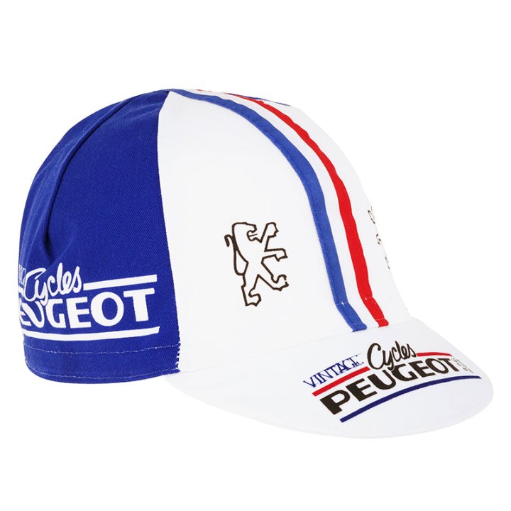 Casquette Vintage Peugeot Bleu-Blanc-Rouge