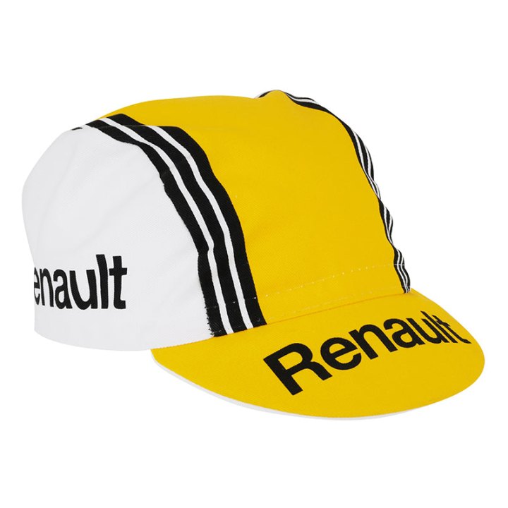Casquette Vintage Renault Blanc-Jaune