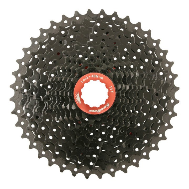 Cassette 11V. Sunrace Ms8 11-36 VTT Pour Shimano Noir (Livre En Boite) (11-12-13-15-17-19-21-24-28-32-36) (2 Blocs + Pignons)