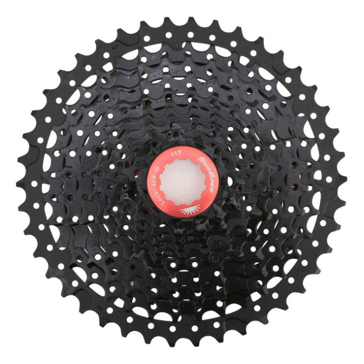 Cassette 11V. Sunrace Mx8 11-42 VTT Pour Shimano Noir (Livre En Boite) (11-13-15-17-19-21-24-28-32-36-42)