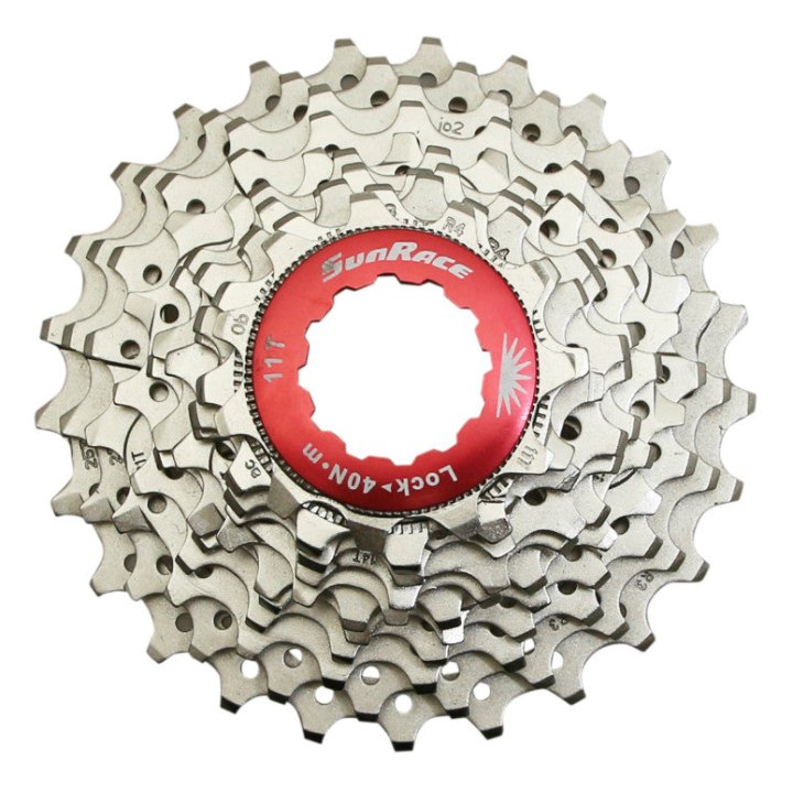 Cassette 11V. Sunrace Rx1 11-25 Route Pour Shimano (Niveau 105) Metallic Argent (Livre En Boite)(11-12-13-14-15-16-17-19-21-23-25)
