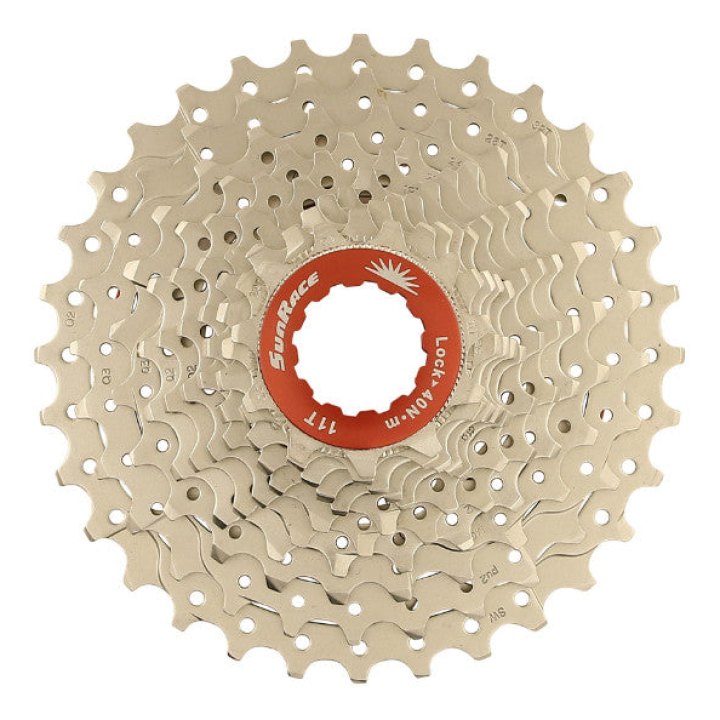 Cassette 11V. Sunrace Rx1 11-32 Route - Gravel Pour Shimano (Niveau 105) Metallic Argent (Livre En Boite) (11-12-13-14-15-17-19-21-24-28-32)