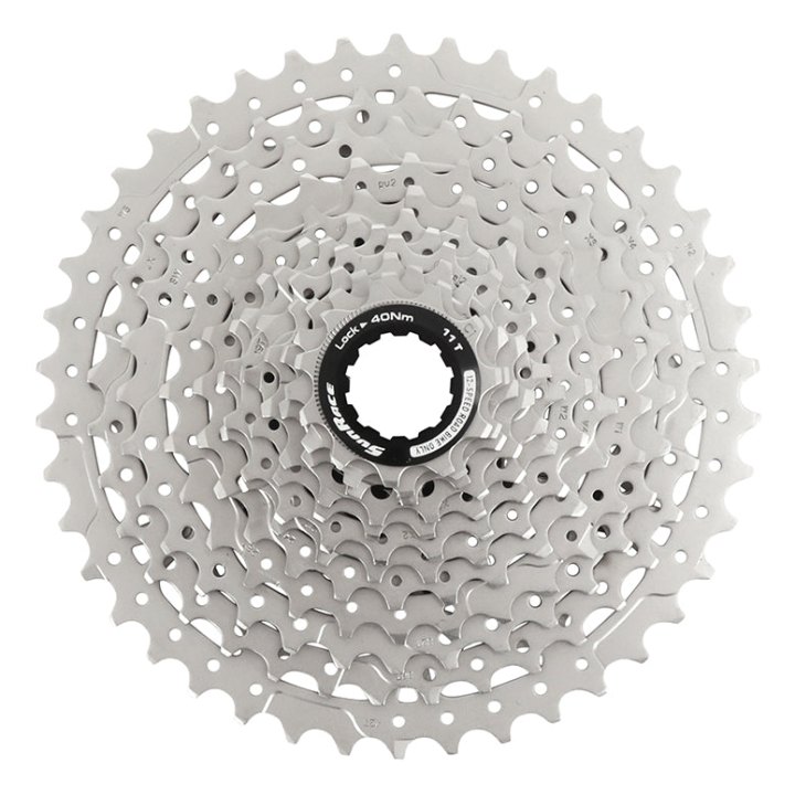 Cassette 12V. Sunrace Csrz800 11-42 Gravel Pour Shimano Hg-L-Hg-M Metallic Argent (Livre En Boite)(11-13-15-17-19-21-24-28-32-36-42)