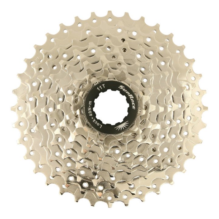 Cassette 9V. Sunrace M98 11-36 VTT Pour Shimano Nickel (Livre En Boite) (11-13-15-18-21-24-28-32-36)
