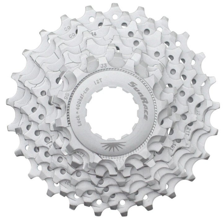 Cassette 9V. Sunrace R91 12-25 Route Pour Shimano Nickel (Livre En Boite) (12-13-14-15-17-19-21-23-25)
