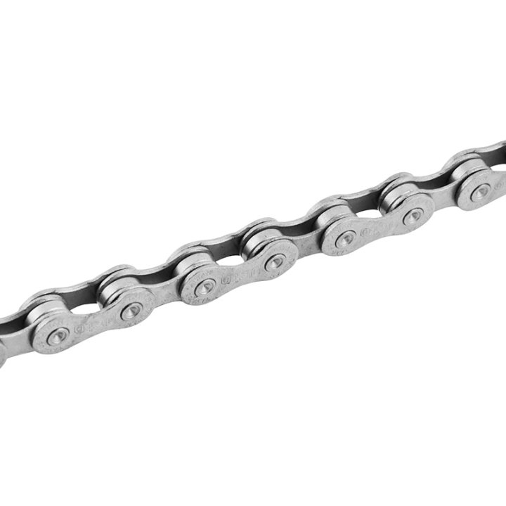 Chaîne Vélo 7-8V. Route-VTT Newton Anti-Rouille Gris 114 Maillons