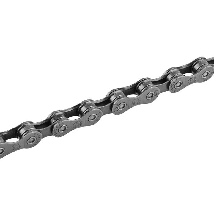 Chaîne Vélo 9V. Route-VTT Newton Gris 114 Maillons (Compatible Shimano-Campagnolo-Sram)