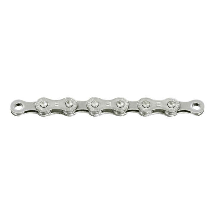 Chaîne Vélo VAE 12V. Sunrace Cn12E Argent 138 Maillons Compatible E-Bike Shimano Et Sram