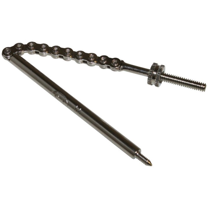 Chainette Sturmey Archer Argent (Partie Fixe 55 mm Et Chainette 45 mm Repere 2)