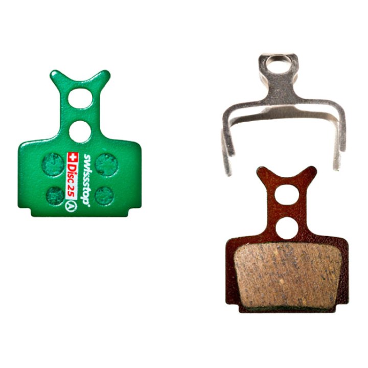 Plaquette De Frein VTT Formula Ro-T1-R1-C1-Cr3-Mega-The One-Rx-Rr1-Cura-Cura X (Swissstop Organic - Disc 25C) (Paire Sur Carte)