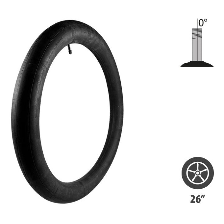 Chambre à air Fat Bike 26x4.0 valve droite