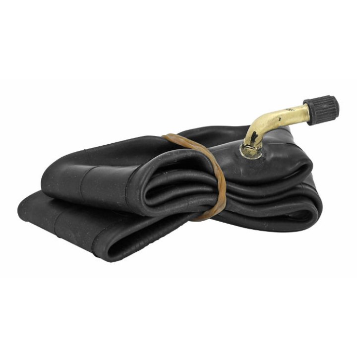 Chambre A Air Trottinette 10 X 2,125 Valve Standard Coudée 90° Sens Mouvement