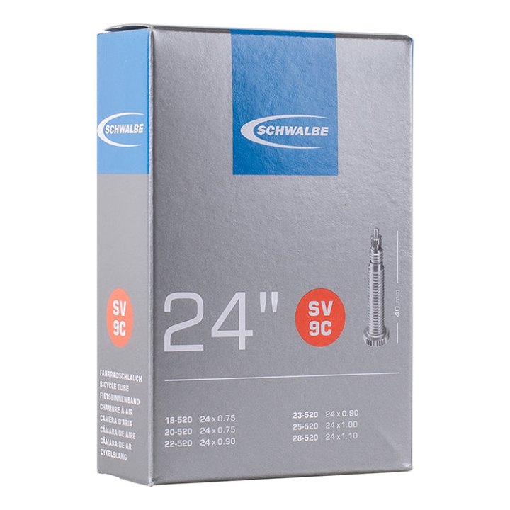 Chambre A Air Vélo - Invalide 24 X 0.75-1.10 Schwalbe Valve Presta (18-28-520) (Sv9C)