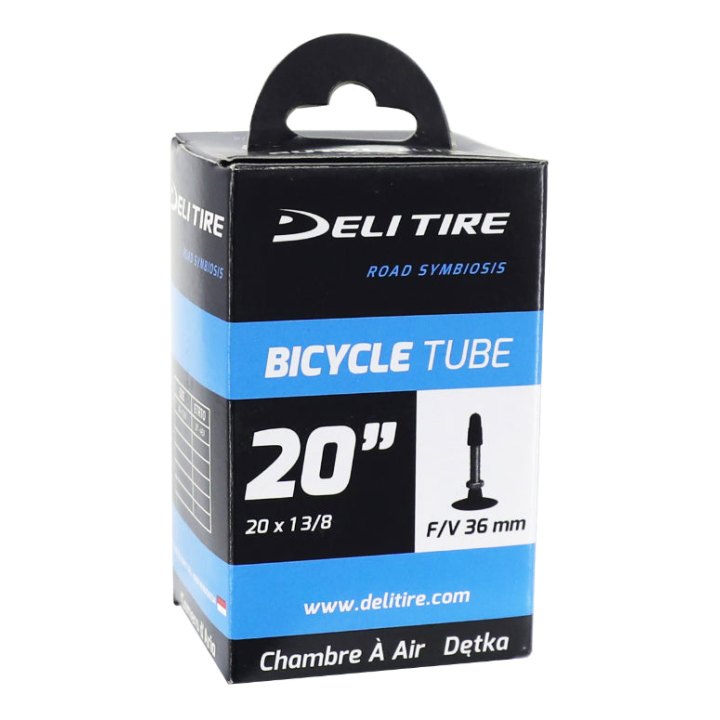 Chambre A Air Vélo 20 X 1 3-8 - 500A Deli Valve Presta 36 mm