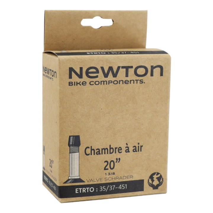 Chambre A Air Vélo 20 X 1 3-8 Newton Valve Standard