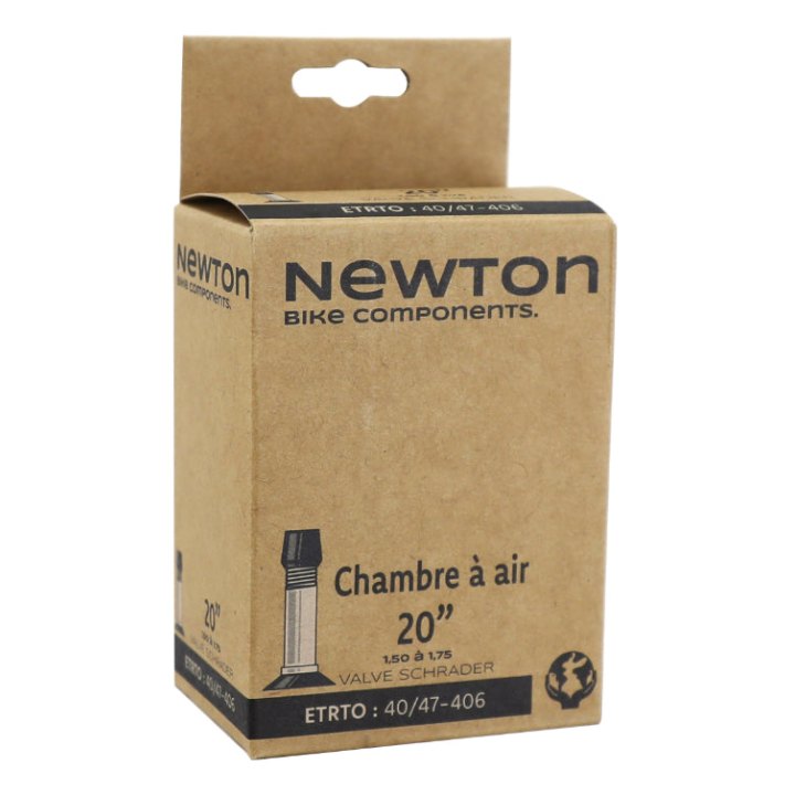 Chambre A Air Vélo 20 X 1.50-1,75 Newton Valve Standard