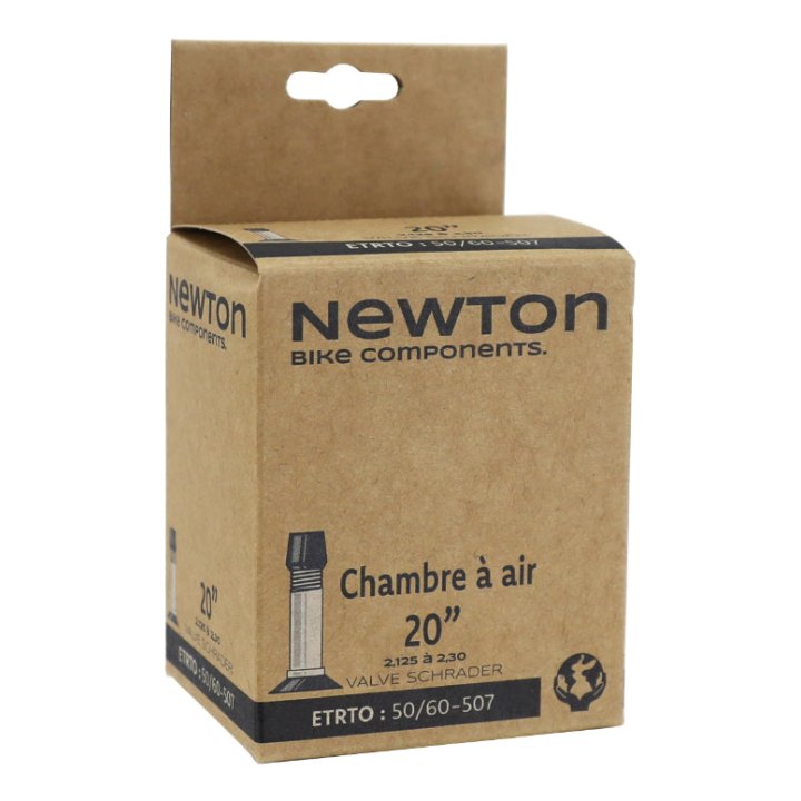 Chambre A Air Vélo 20 X 2.125-2.30 Newton Valve Standard 40 mm