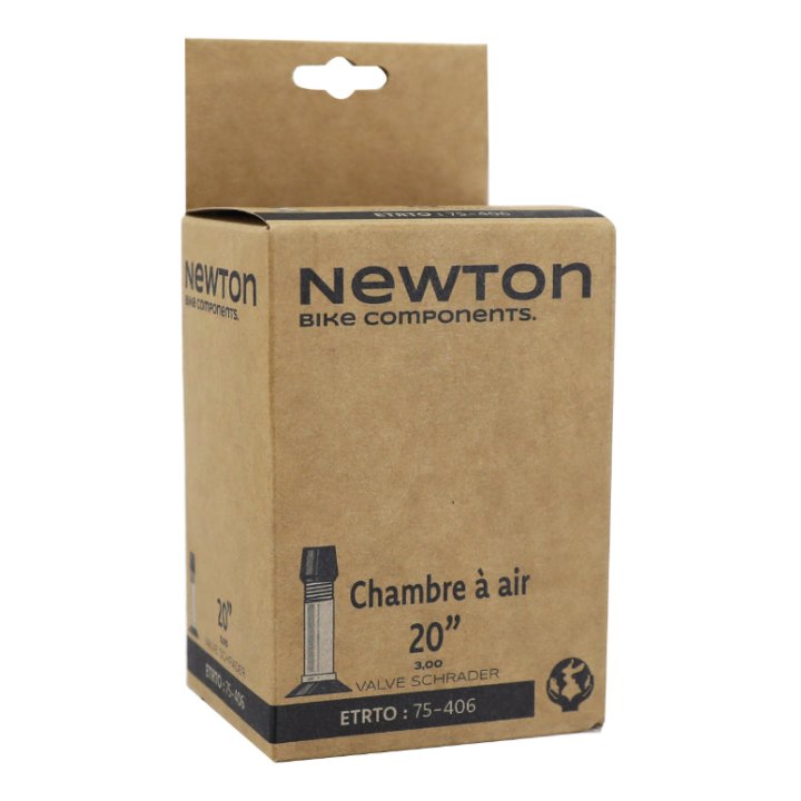 Chambre A Air Vélo 20 X 3.00 Fat Bike Newton Valve Standard 40 mm