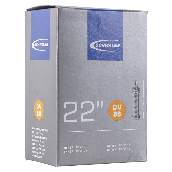 Chambre A Air Vélo 22 X 1.50-2.10 P2R Valve Standard 40 mm (40-54X457)
