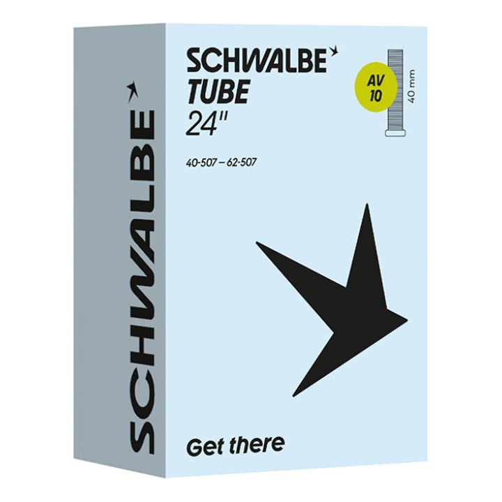 Chambre A Air Vélo 24 X 1.50-2.35 Schwalbe Valve Standard (40-62X507) (Av10)